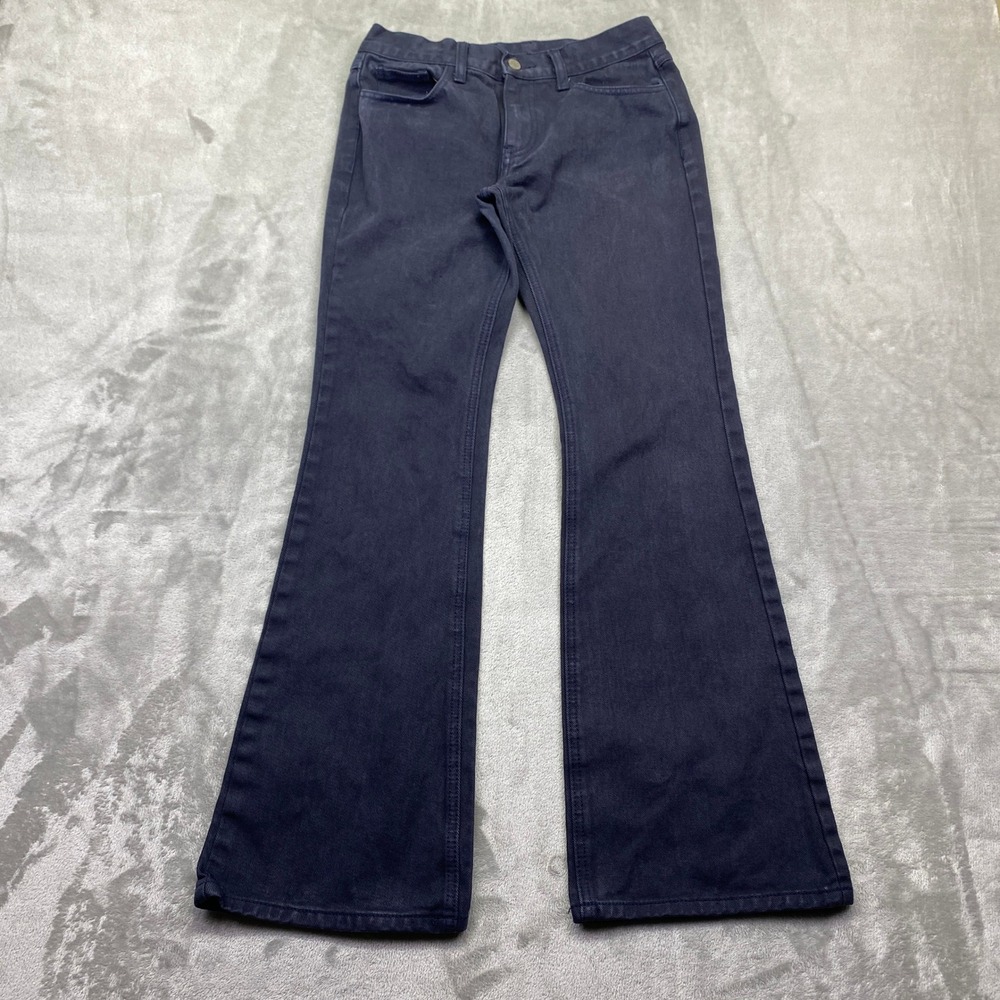 J. Galt Brandy Melville Black Flare Jeans 100% Cotton RR212-YR17 Size S Fits 26"